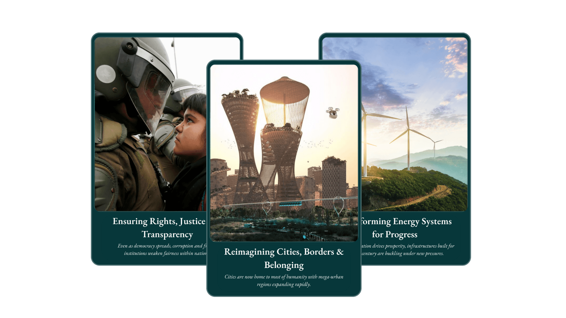 Student on a guided reflection journey